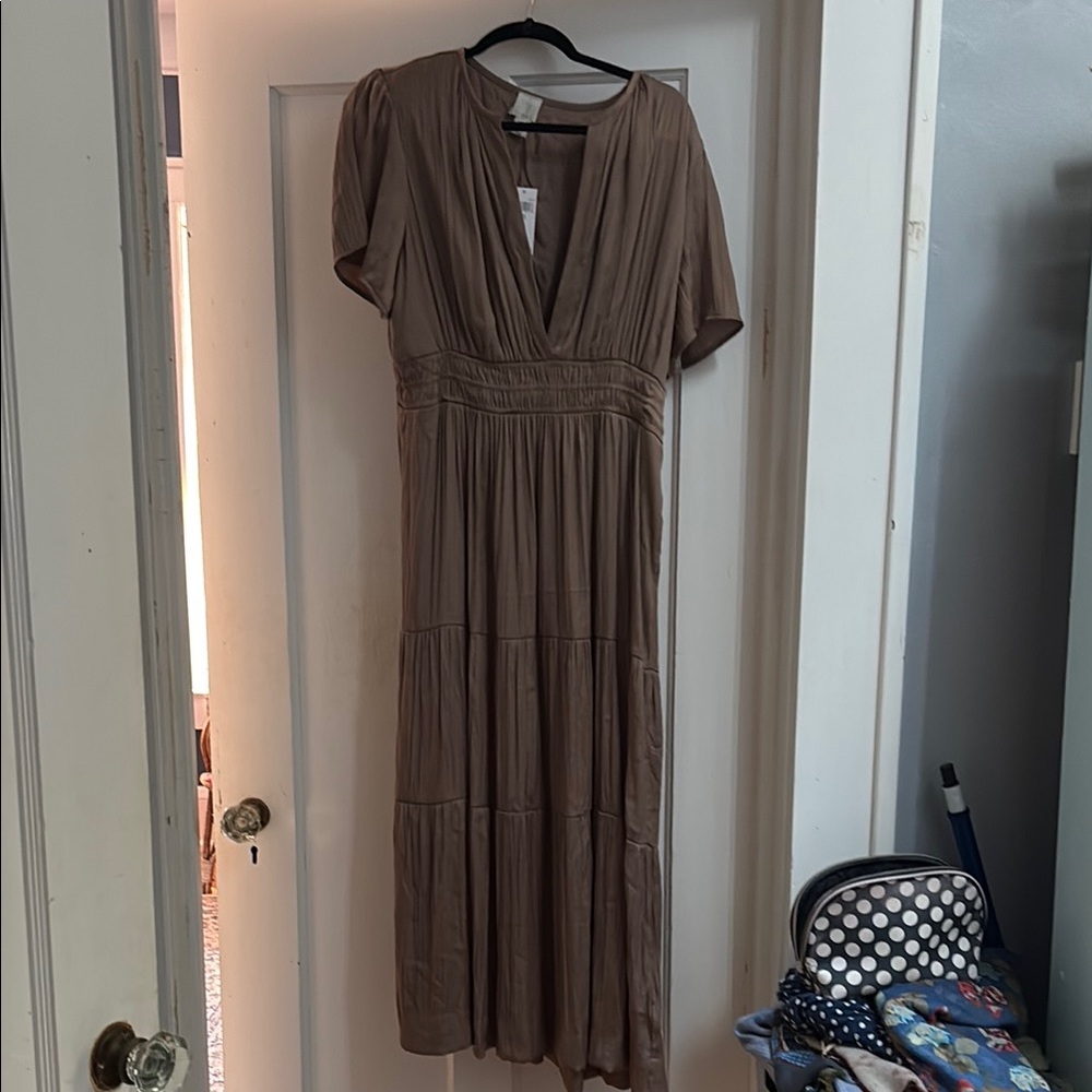 Joie Tan Ruched Sundress